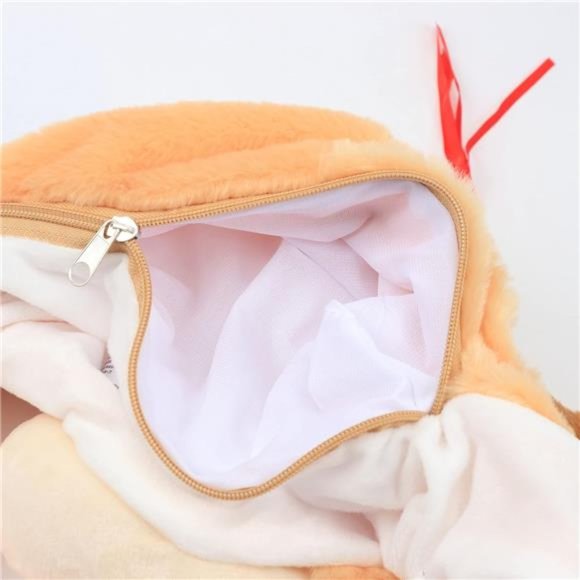 Kids Dog Hat with Ears Moving Jumping Pop Up Puppy Beating Plush Animal - Picture 6 of 6